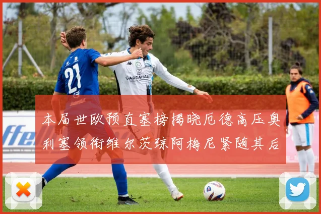 本届世欧预直塞榜揭晓厄德高压奥利塞领衔维尔茨琼阿梅尼紧随其后