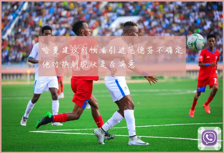 哈曼建议利物浦引进范德芬不确定他对热刺现状是否满意